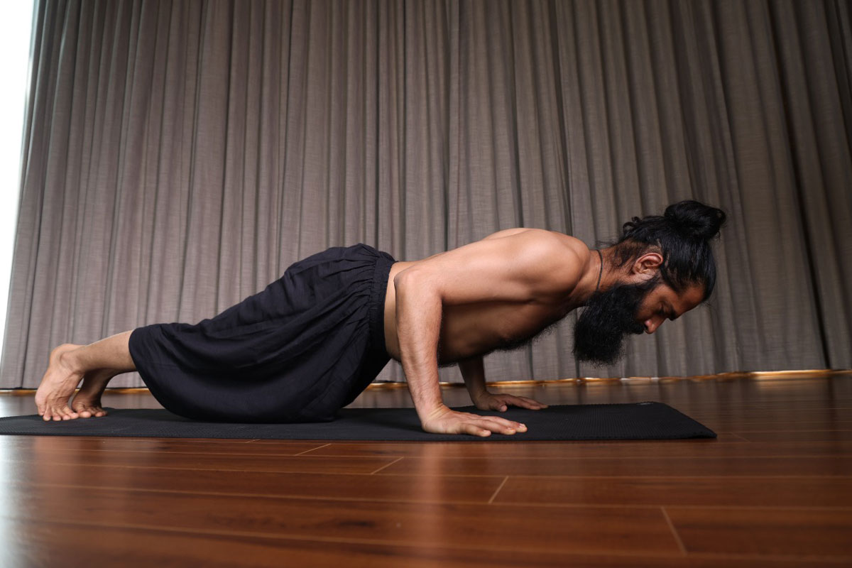 Chaturanga Dandasana for weight loss