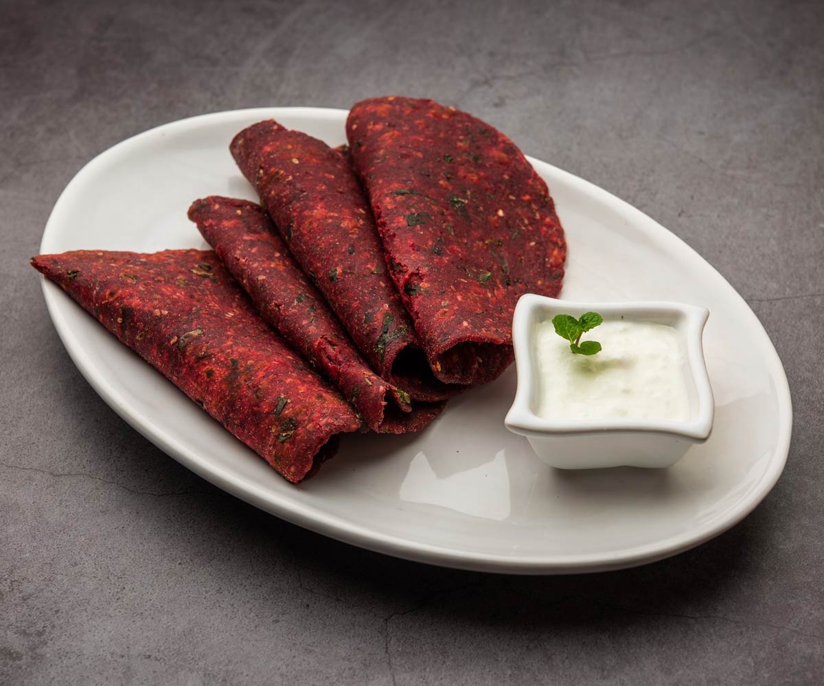 beetroot paratha breakfast recipes