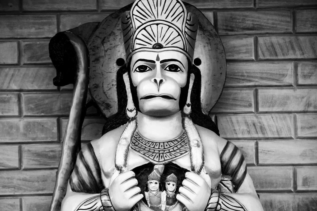black hanuman