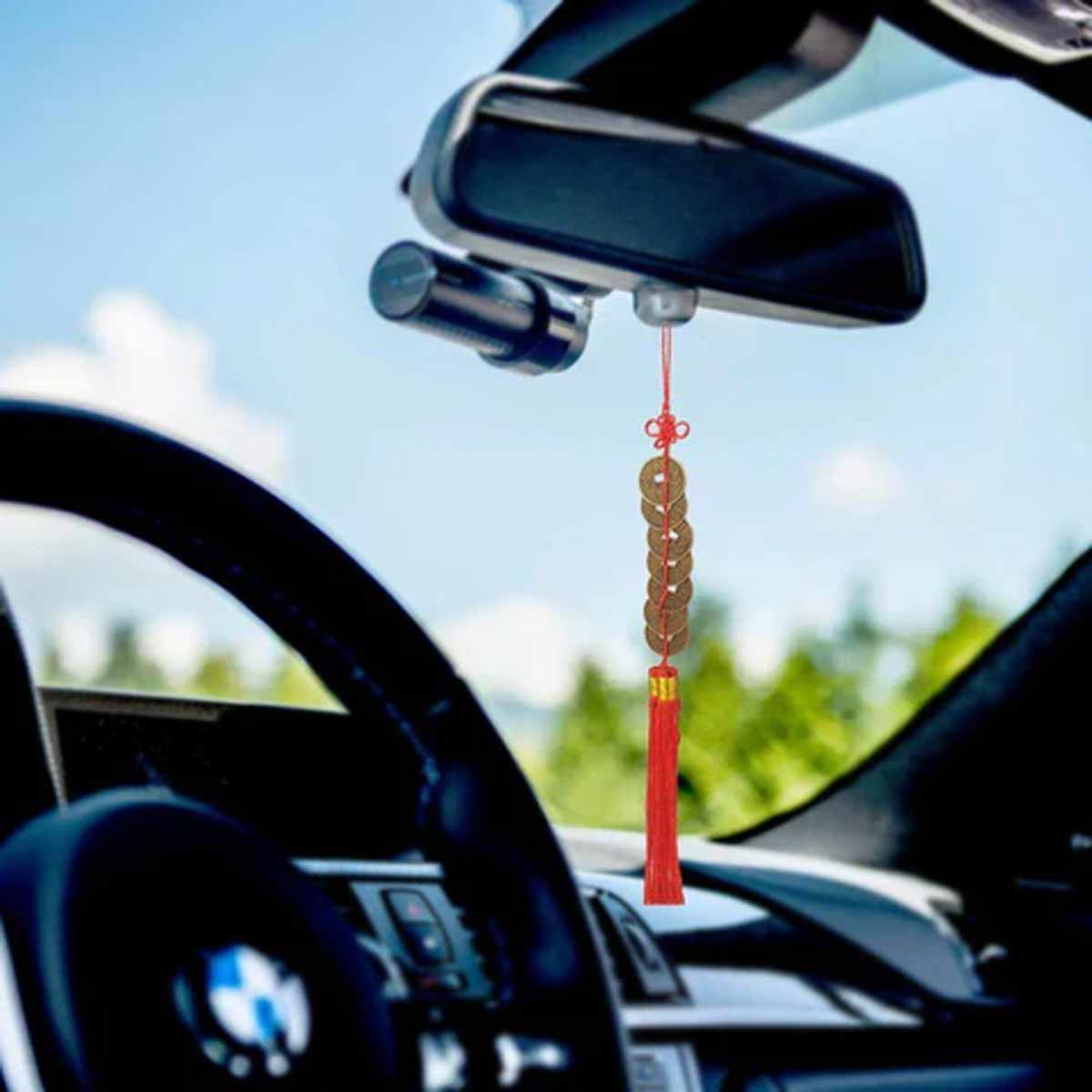 chinese coins in car