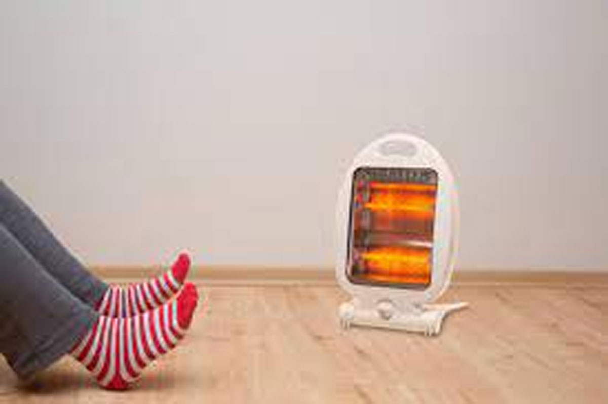 how to clean  room heater at home