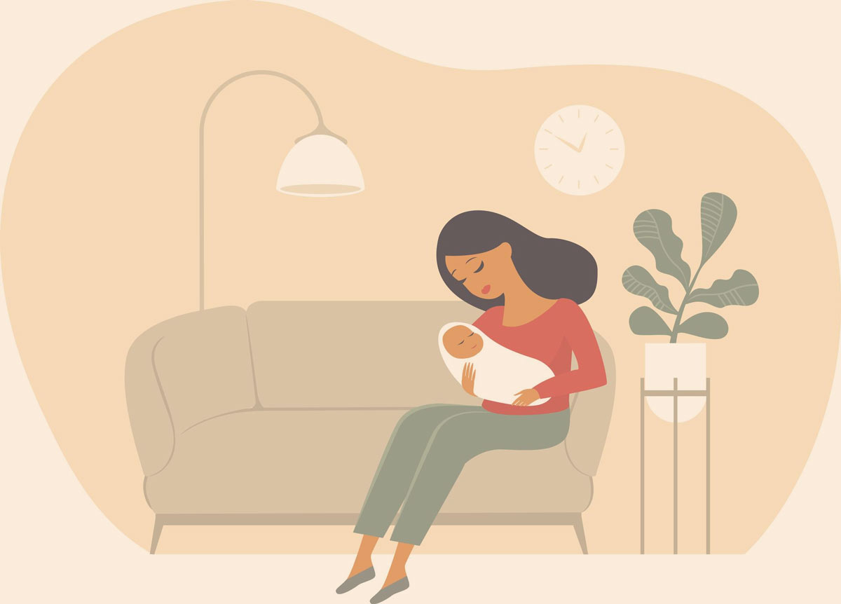 mothers breastfeeding when unwell