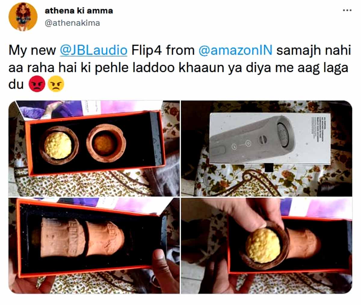 order speaker get laddu