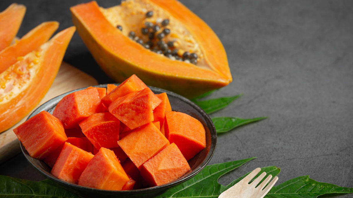papaya for dry skin pack