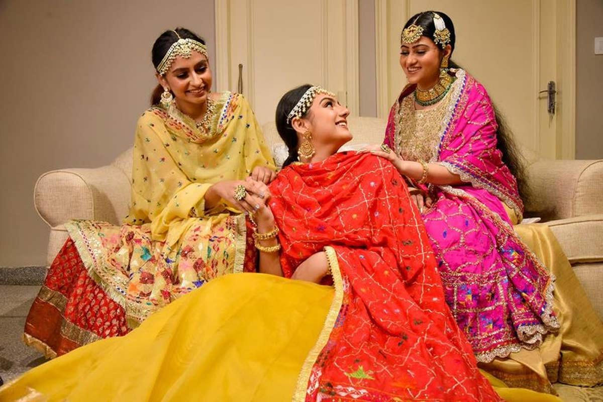 phulkari dupatta types