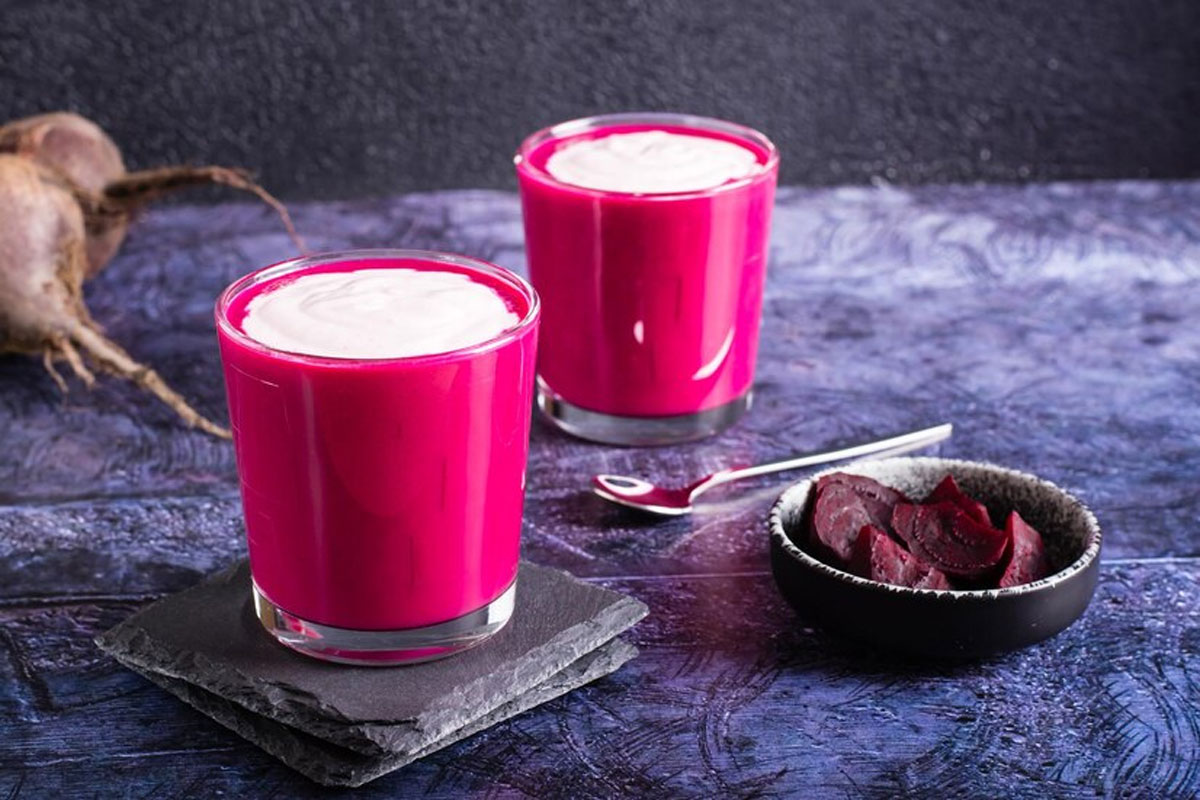 pink latte recipe in hindi