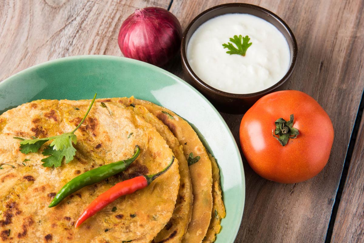 shaljam paratha breakfast recipes