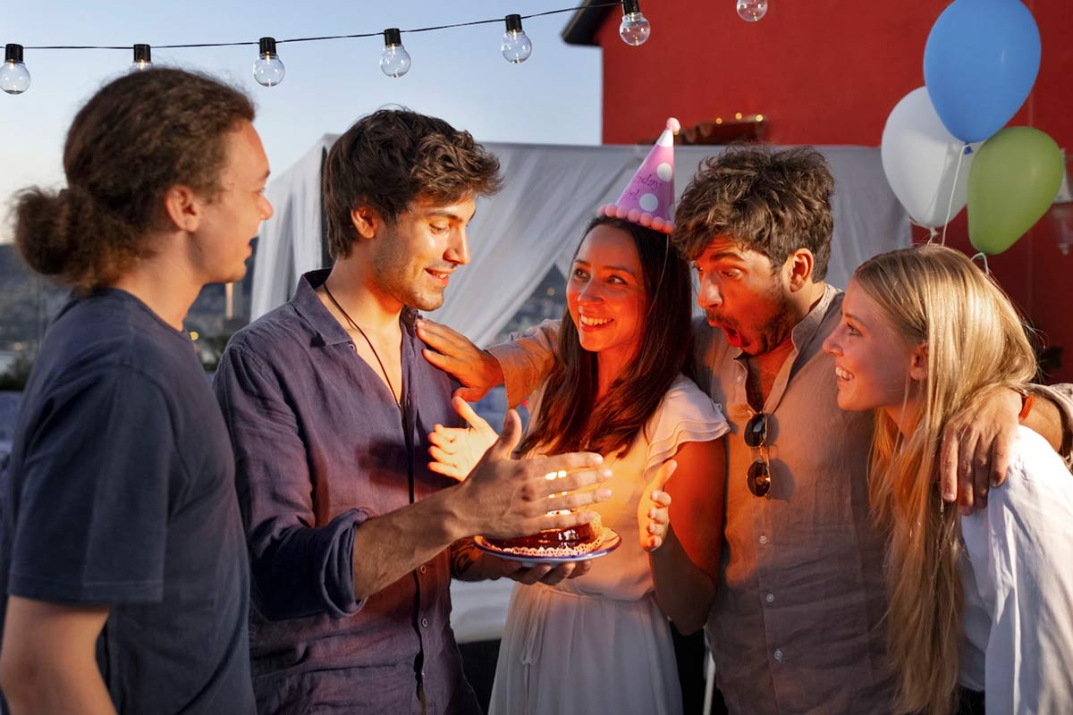 surprise birthday party