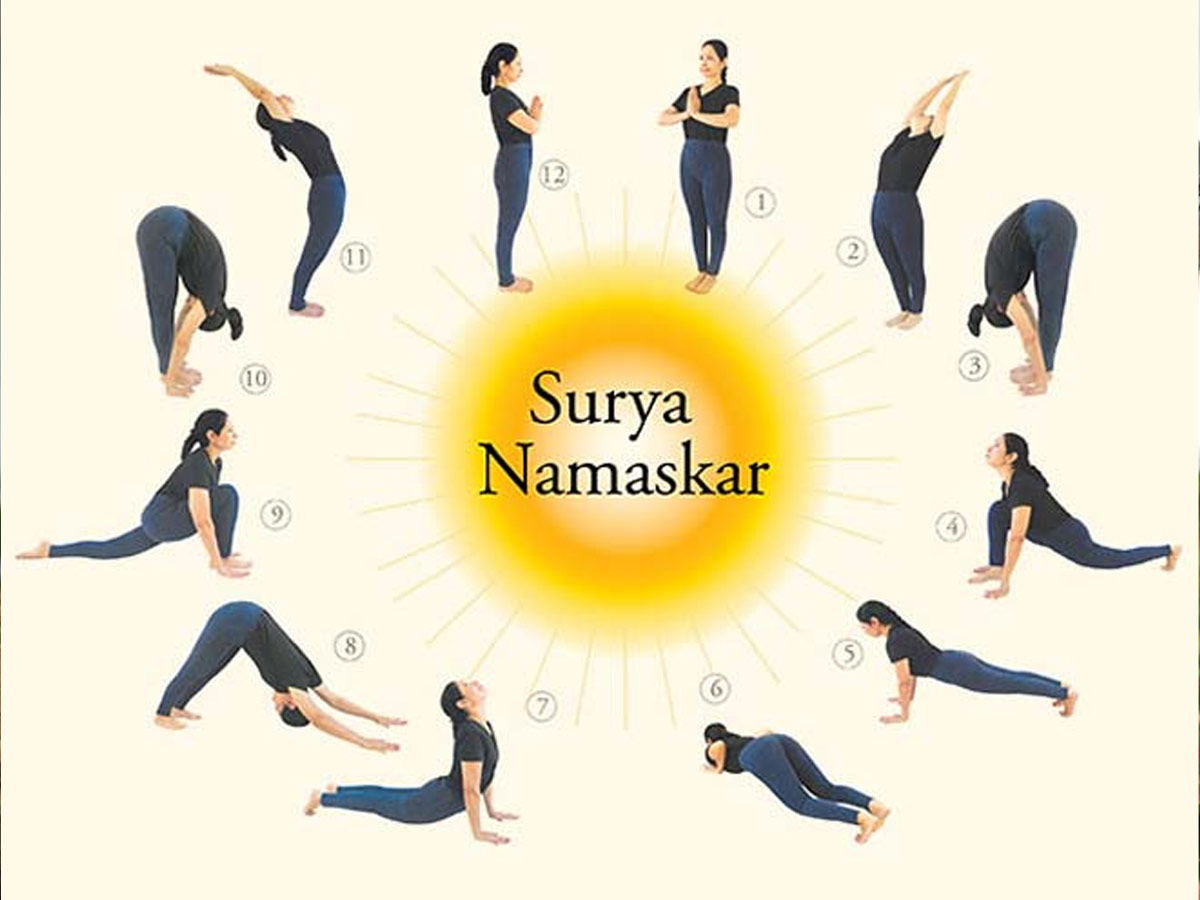 surya namaskar