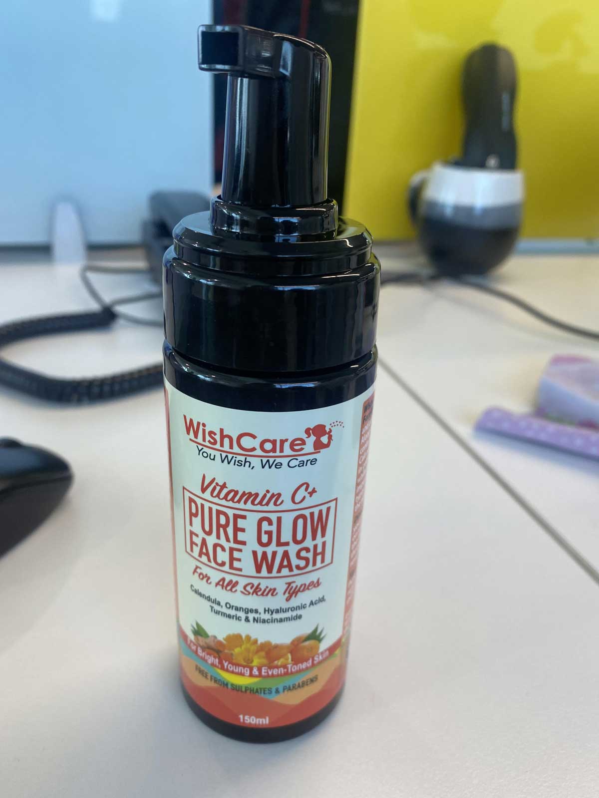 wish care face wash review