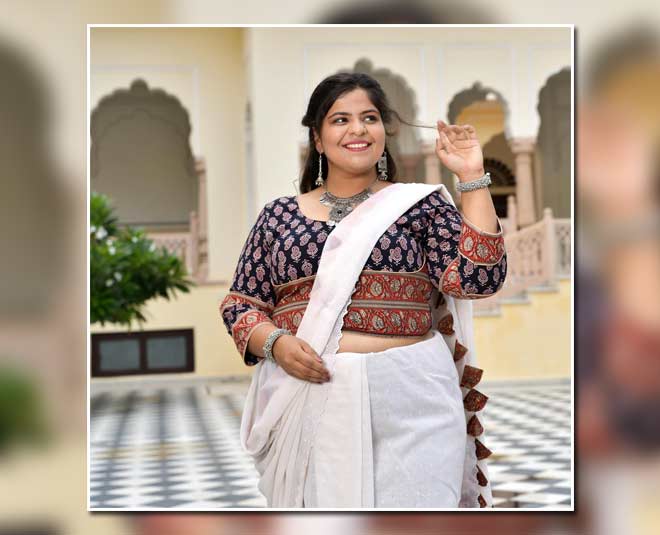 Saree for plus size women