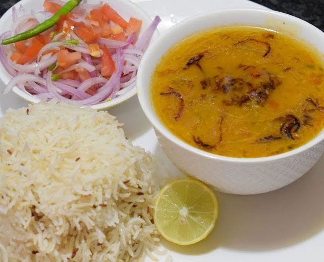 dal chawal ghee