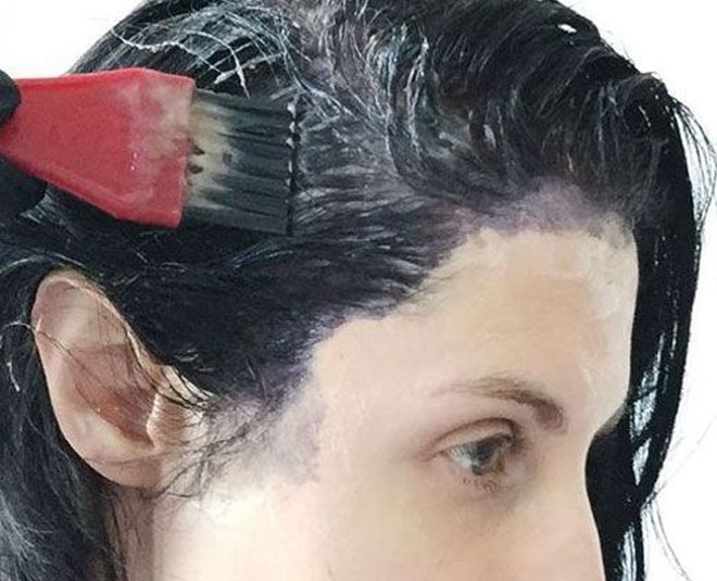 hair dye uses on skin