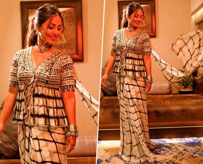 hina tips for saree draping