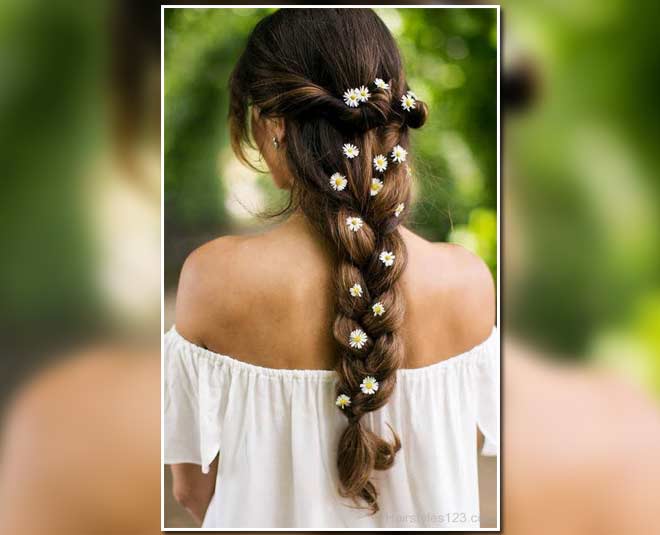 loose braid hairstyle