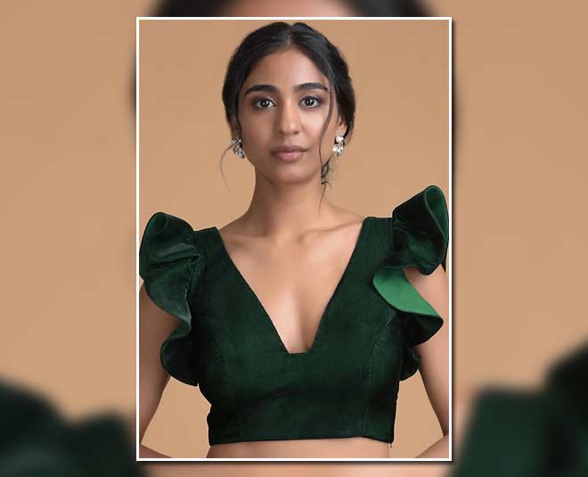 new Ruffles Blouse Design