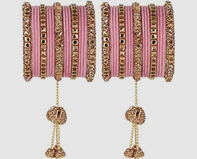 pink bangles design