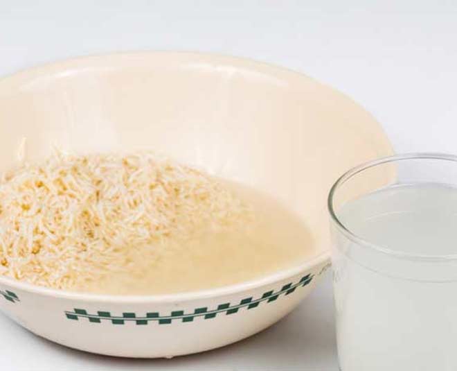 rice water for corn strach