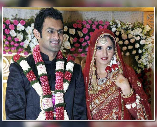 sania mirza wedding dress