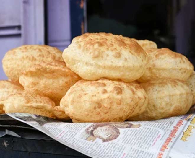 soft and crispy bhature
