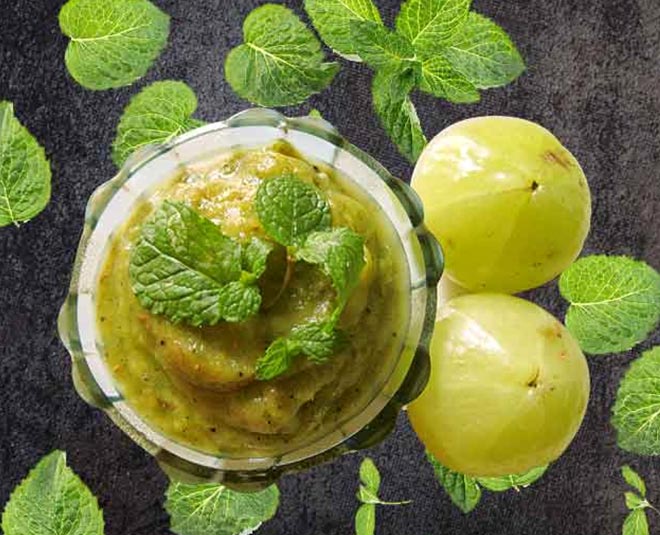 Amla and hara dhaniya chutney recipe