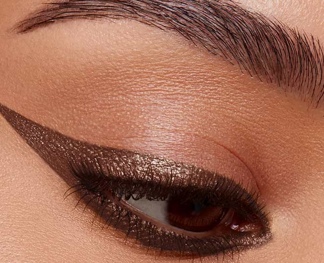 Brown eyeliner