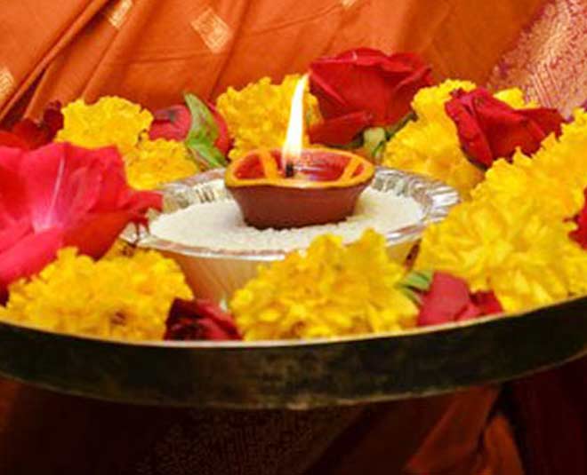 pooja thali basant panchami