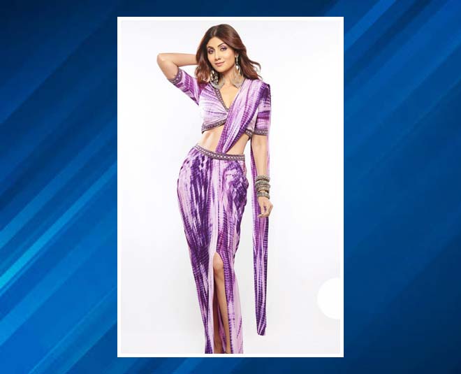 shilpa shetty saree