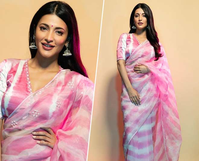 shruti hasan inspirational blouse design