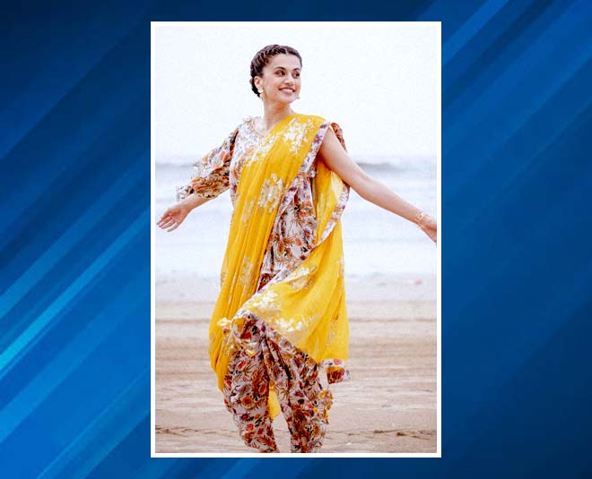 taapsee pannu saree
