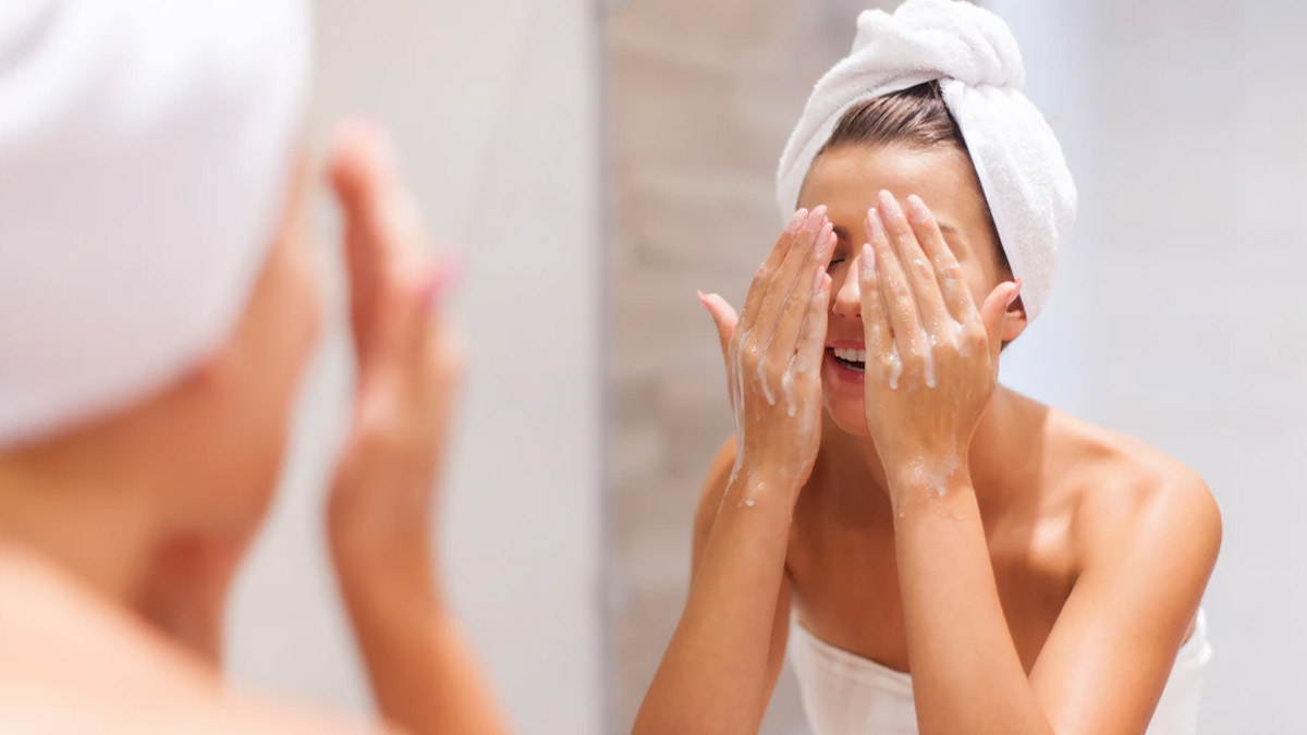 steps facial at home