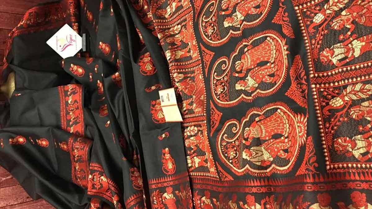 baluchari saree designs