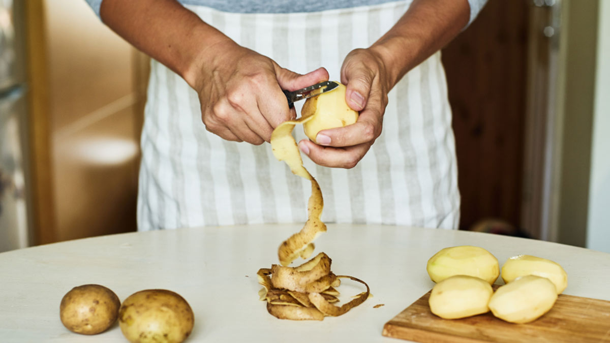benefits diy potato peel sheet mask