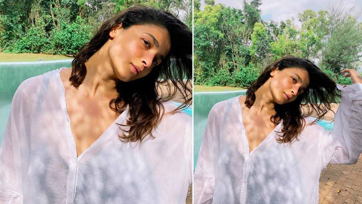 bikini oversized shirt