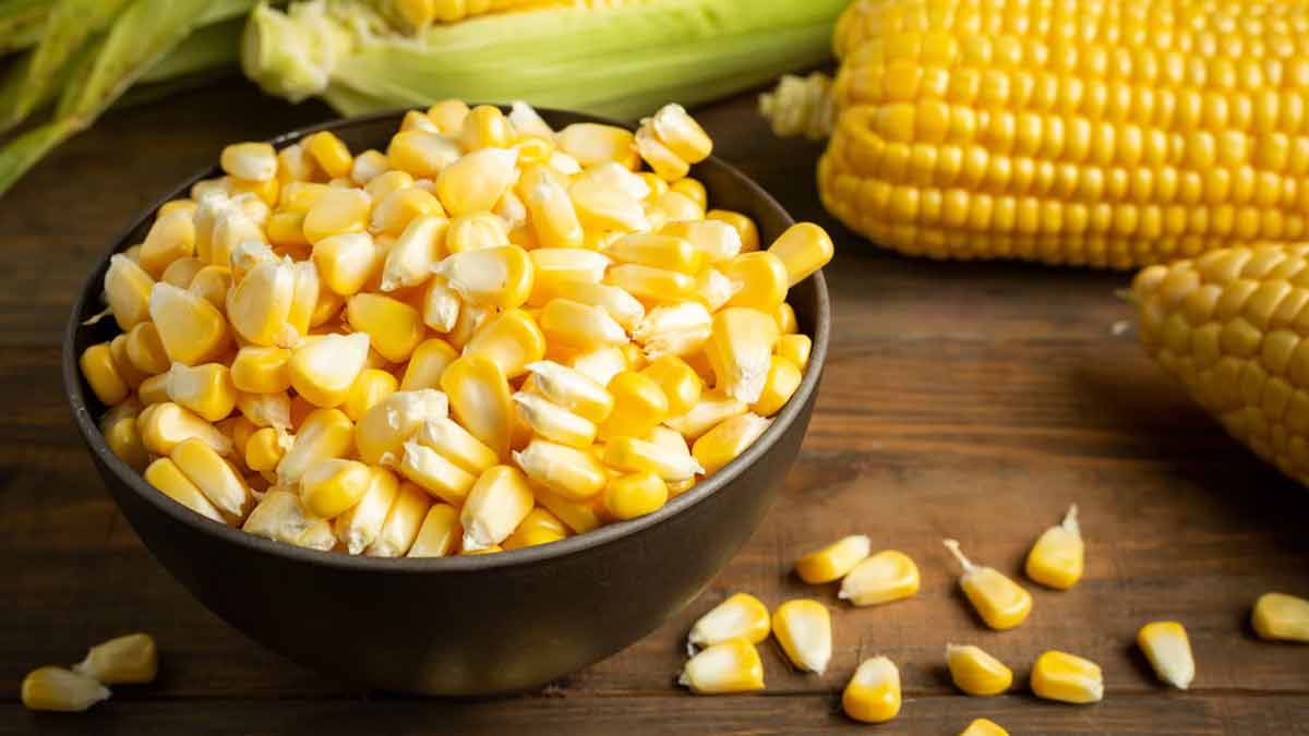 boiled corn