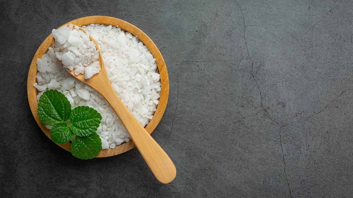 how to check purity of salt