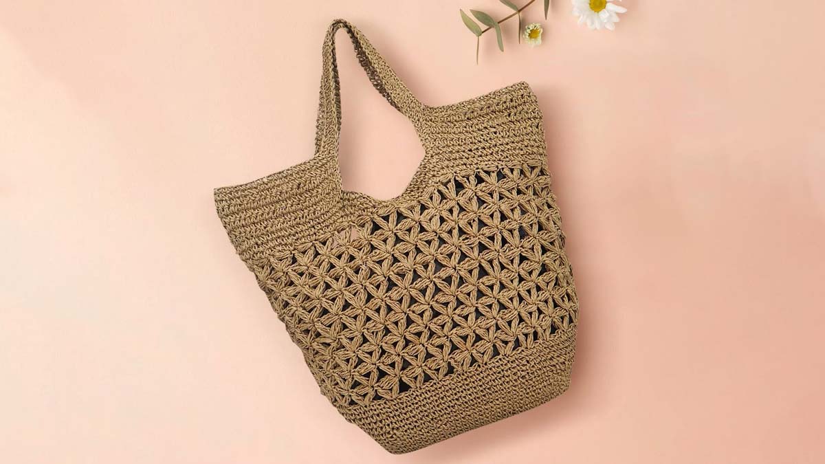 knitted handbag