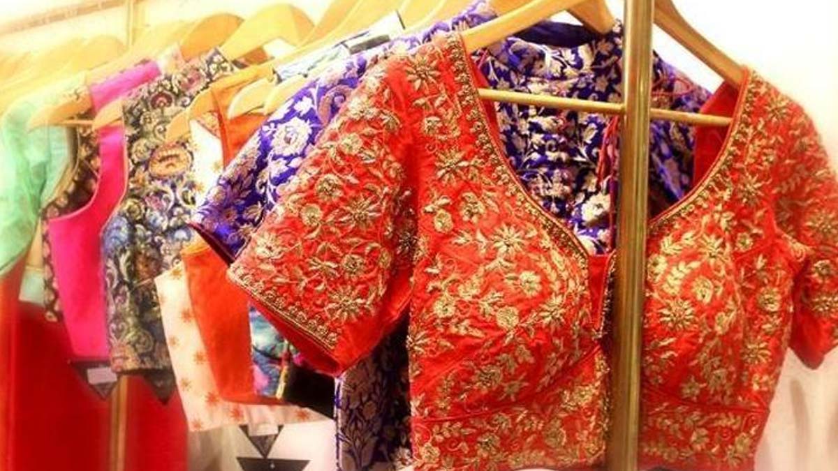 lajpat nagar for blouse shopping