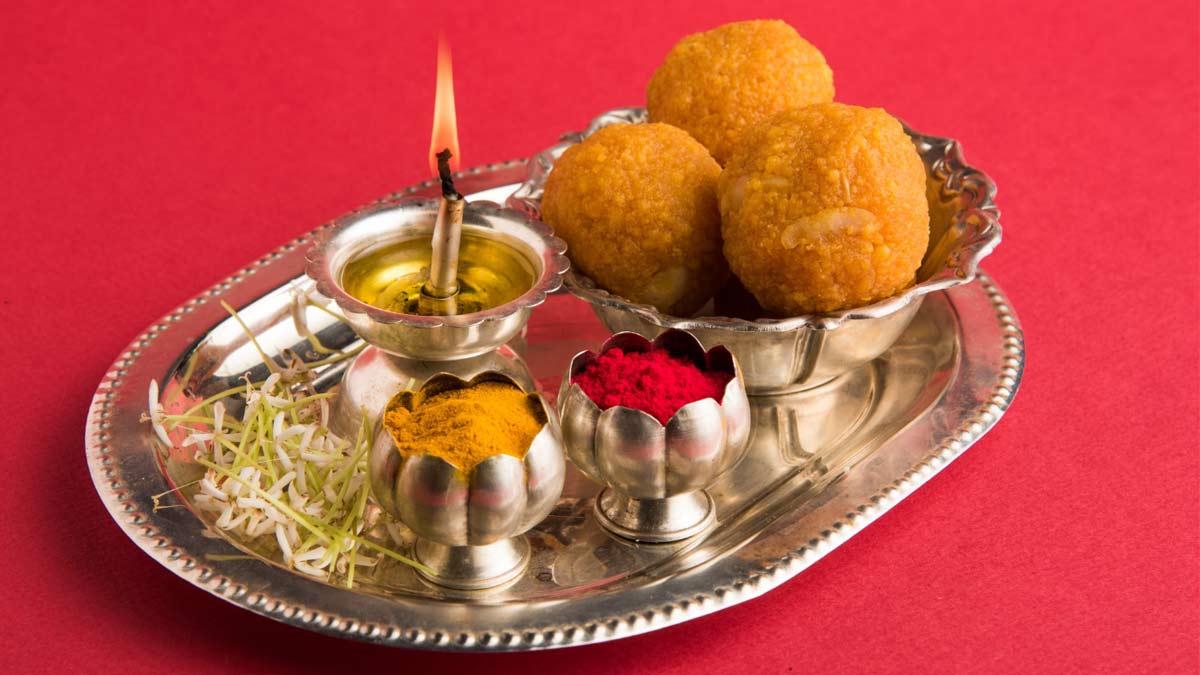 puja thali vastu for home