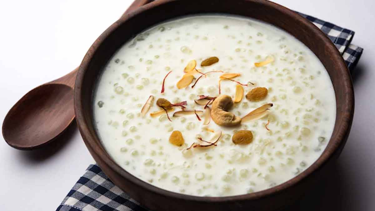 sabudana kheer recipe