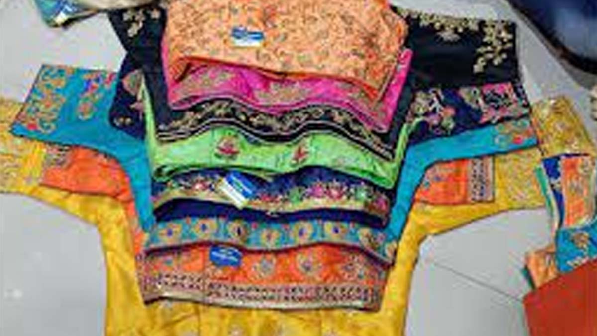 sarojani market for blouse shopping