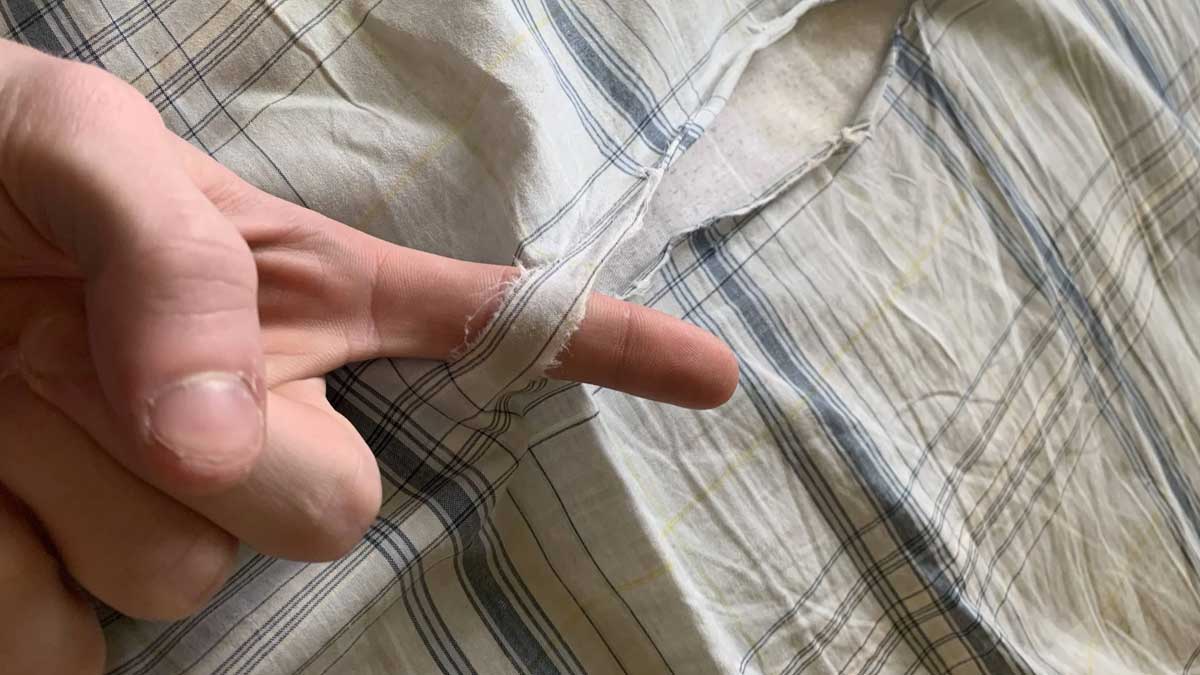 How to fix double tape