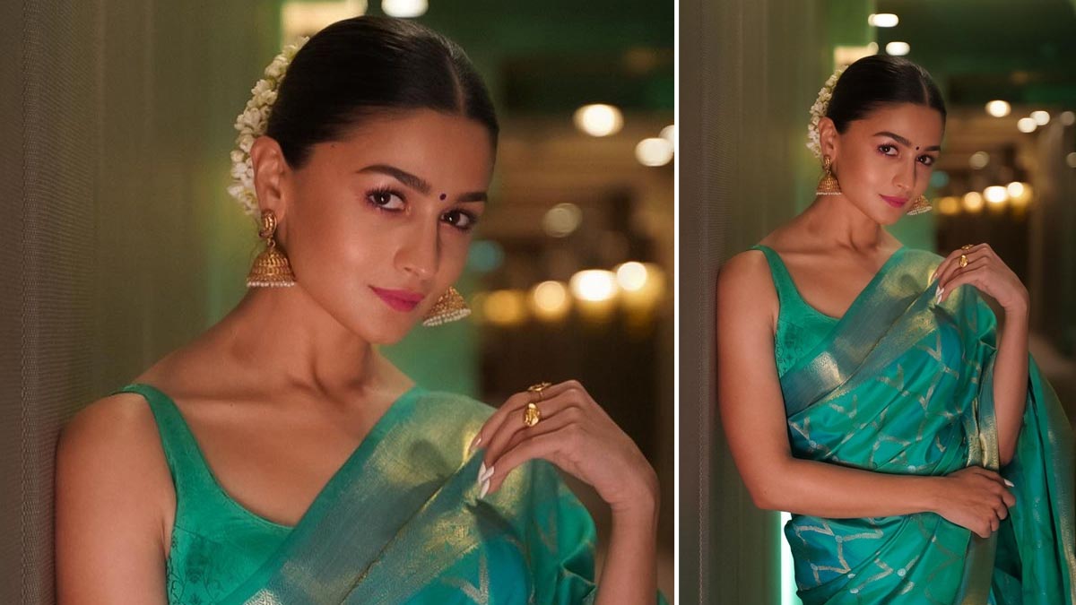 aaliya bhatt sari look