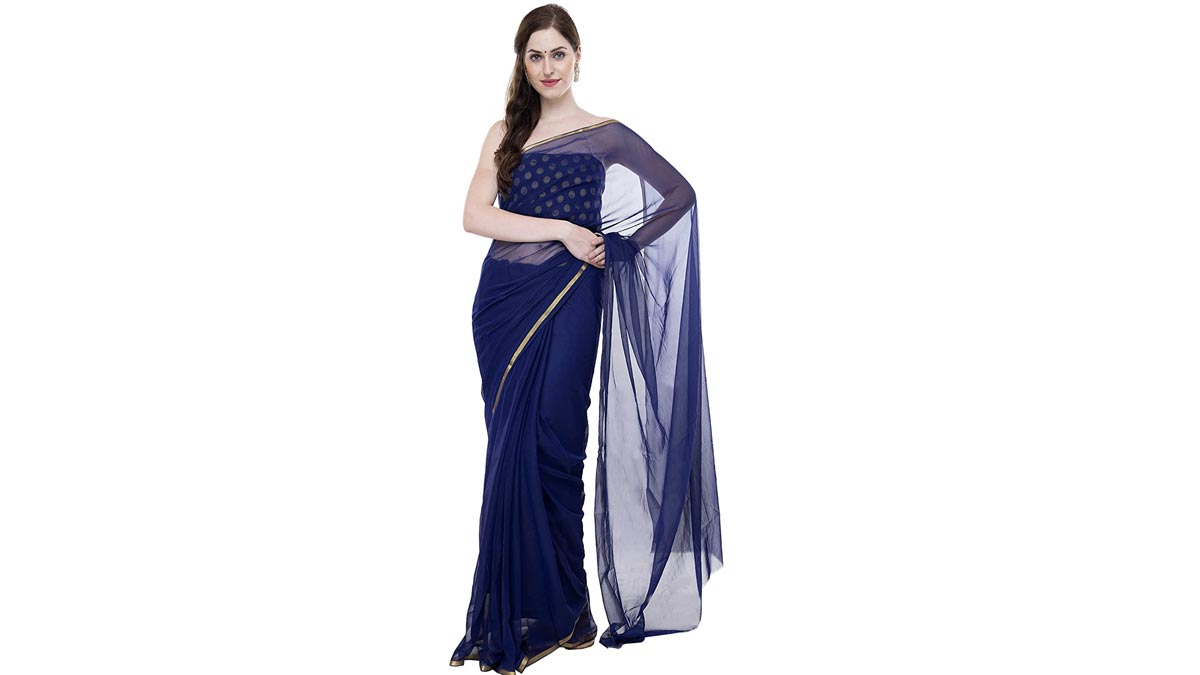 chiffon saree