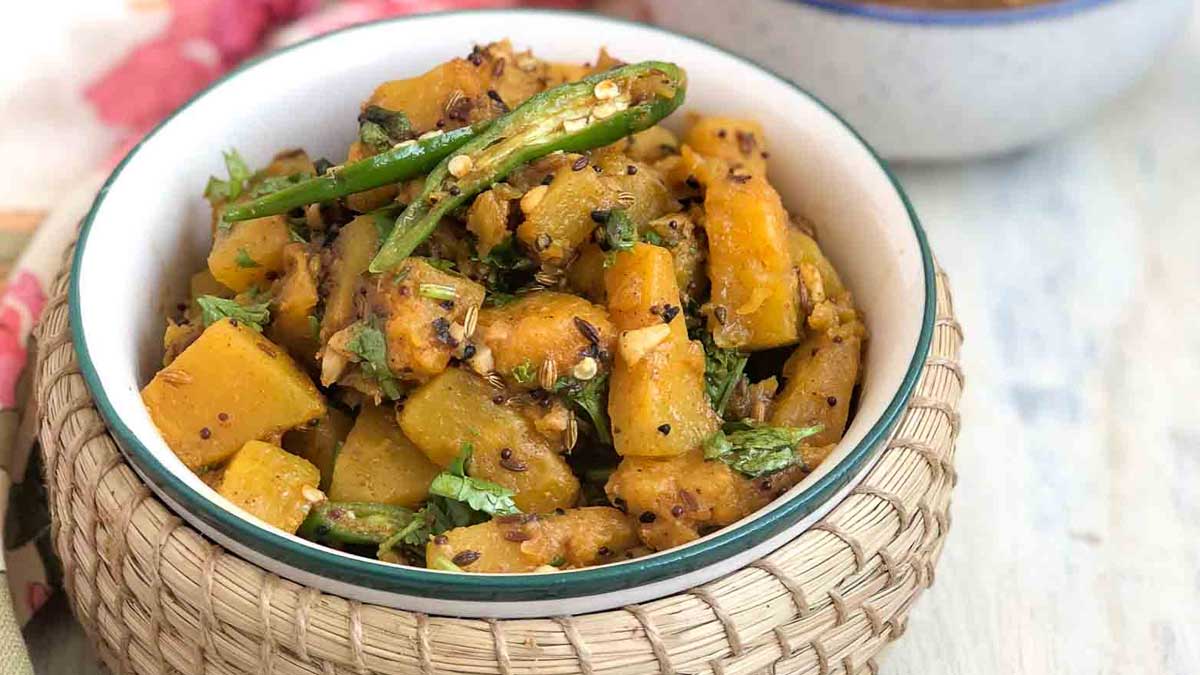 how to make pethe ki sabji in halwai style Inside