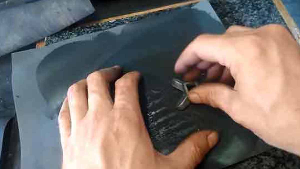 how to sharpen grinder blades at home inside