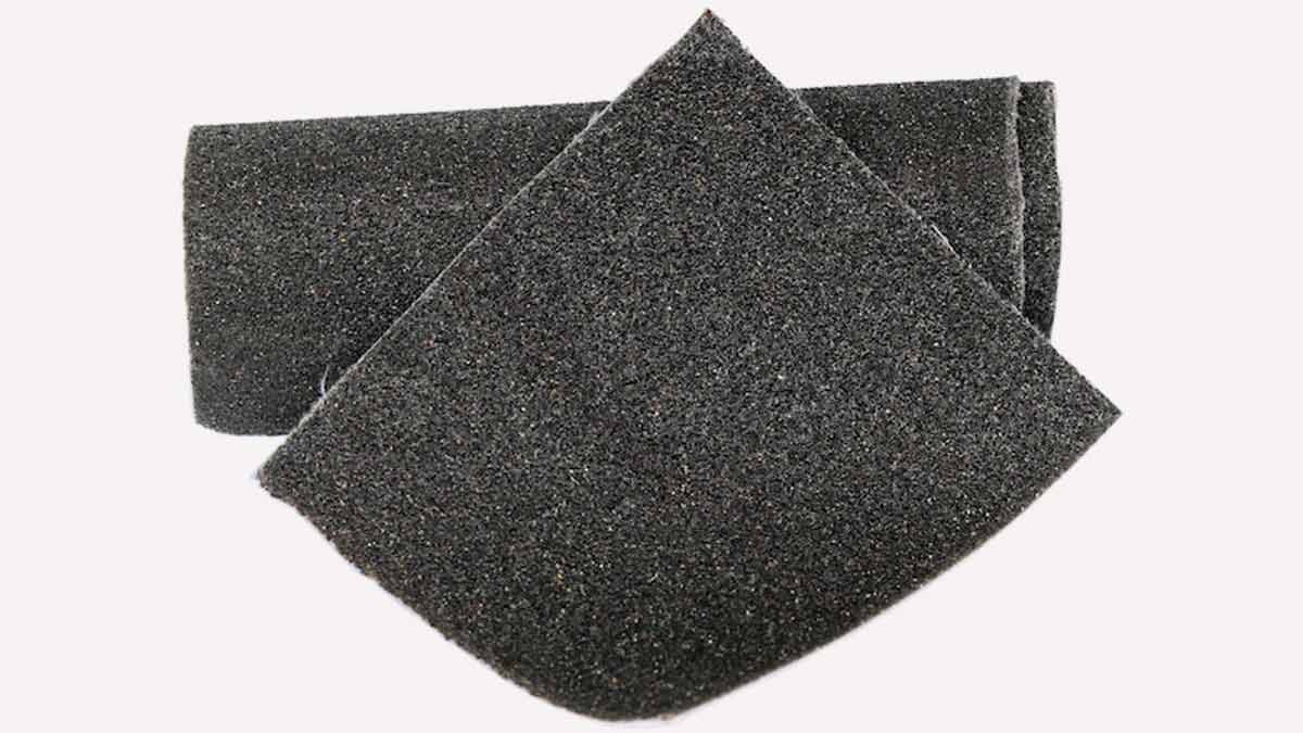 how to sharpen grinder blades with sandpaper inside