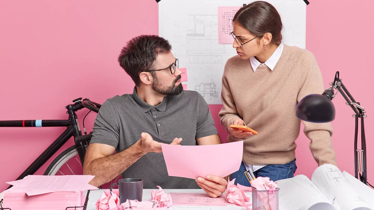 wearing makeup to office