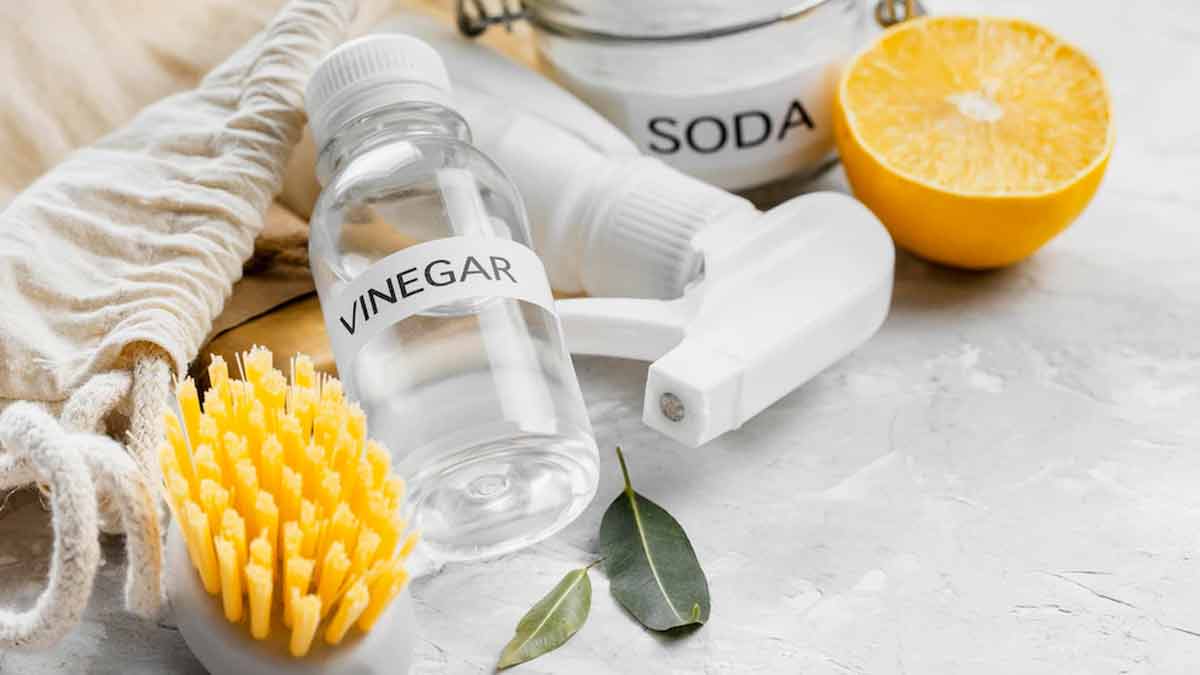 white vinegar for white clothes