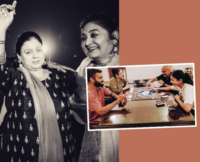 anushka sharma with her in laws